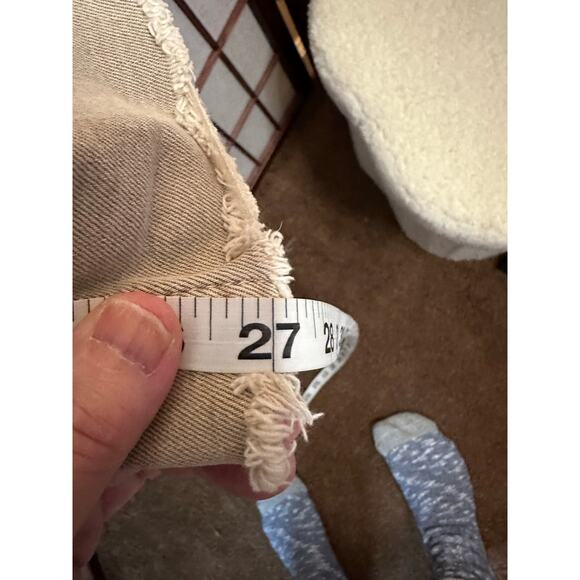 Zara Light brown/ tan jeans size 10 Women's wide leg - Picture 9 of 9